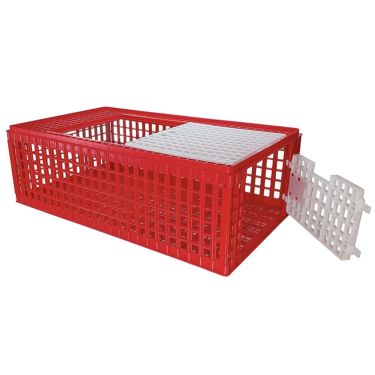 Přepravní box na drůbež B2 – 2 dvířka, 95,5x57x32,5 cm